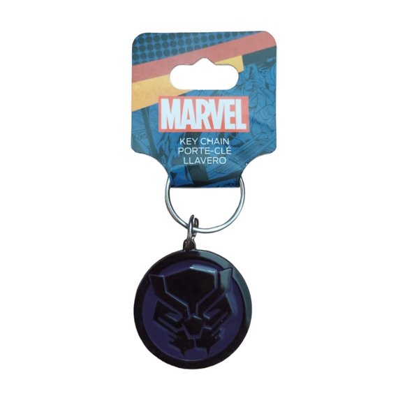 MARVEL BLACK PANTHER KEYCHAIN - Picture 1 of 2